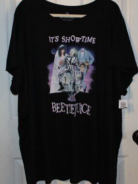 NWT Torrid Beetlejuice Tee Top 5X(28W)